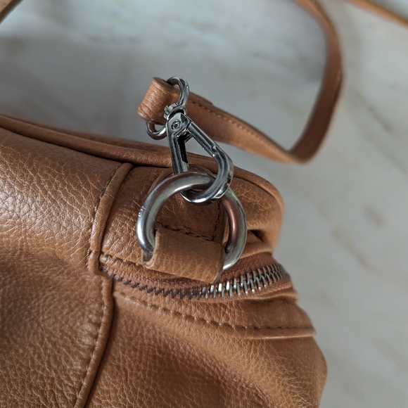 Free People Tan Leather Backpack - Picture 6 of 11